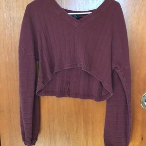 vneck sweater